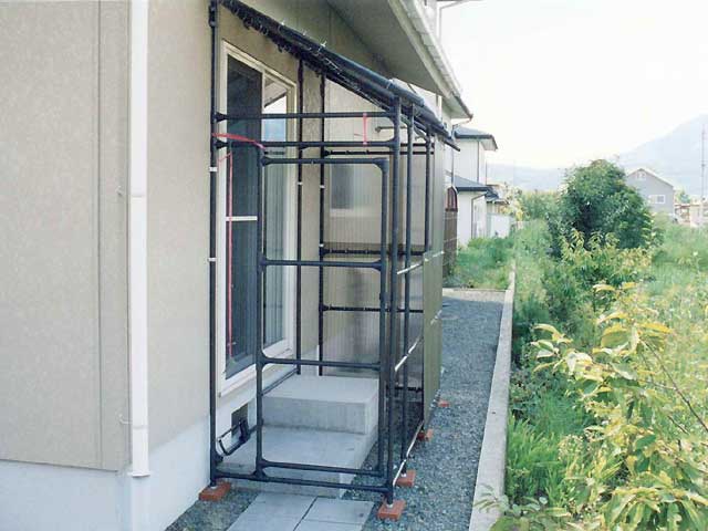 ウォークイン収納小屋 Diy Life イレクターで できるワクワクを