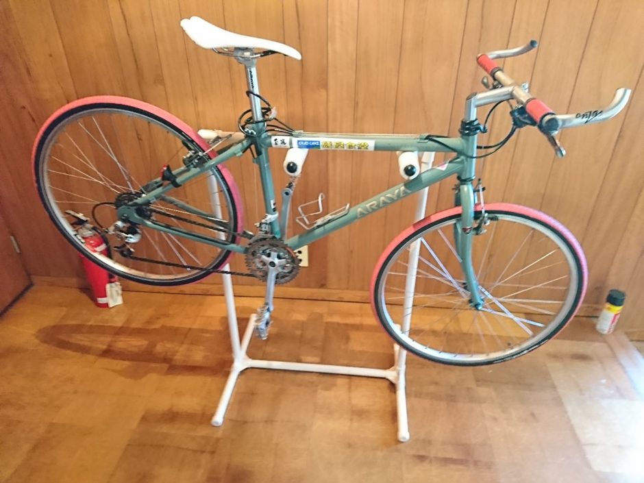 自転車　メンテナンス　スタンド