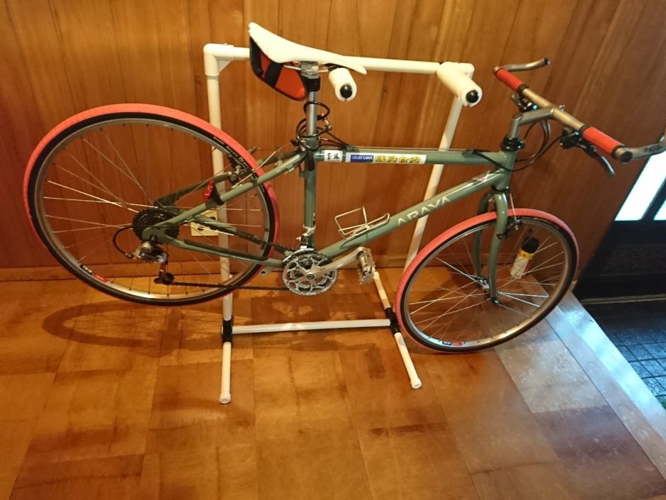 自転車　メンテナンス　スタンド その2