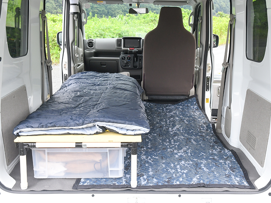 輸入 DA17W エブリィワゴン用 ベッドキット 工具不要 車中泊 オート